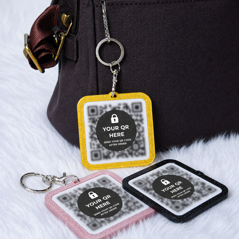 QR Keychain | Personalized Business QR Keychain