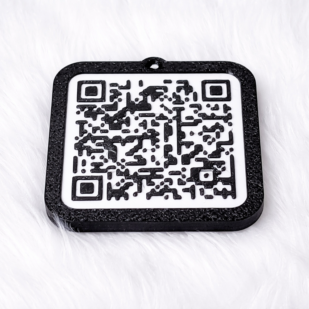 QR Keychain | Personalized Business QR Keychain