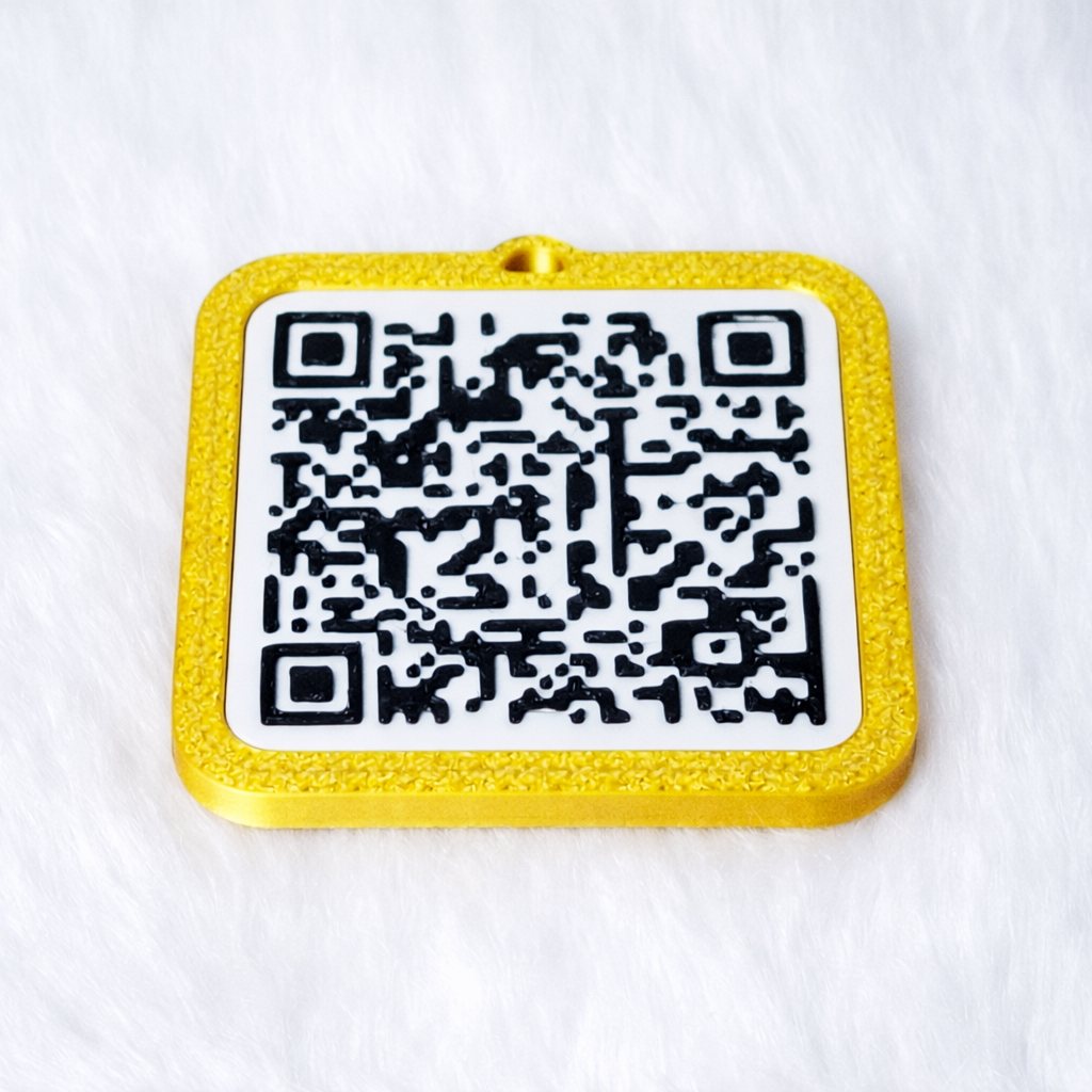 QR Keychain | Personalized Business QR Keychain